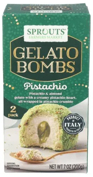 Sprouts Farmers Market Gelato Bombs