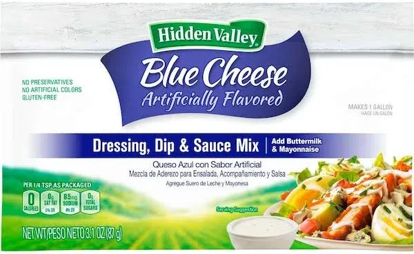 Hidden Valley Blue Cheese Dressing Dry Mix