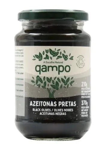 Qampo Qampo Black Olives 210g