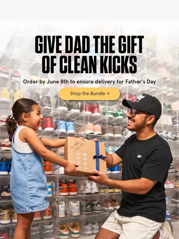 Reshoevn8r - Gift Dad fresh kicks this Father's Day