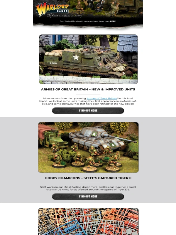 Warlord Games - Intel Reports,Hobby Champions,and a Mysterious Countdown