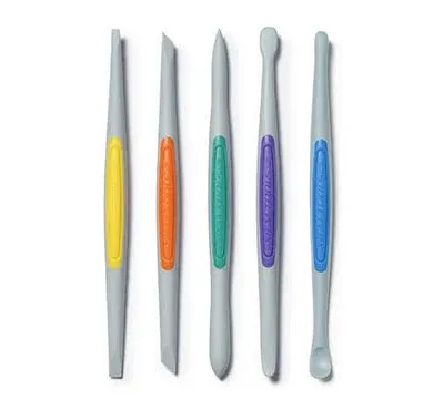Xiem Clay Finishing Tools Flex- Firm Set of 5