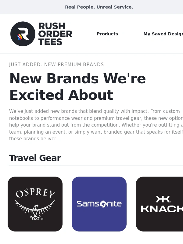 Rush Order Tees - Just Added: Big-Name Brands,Ready to Customize