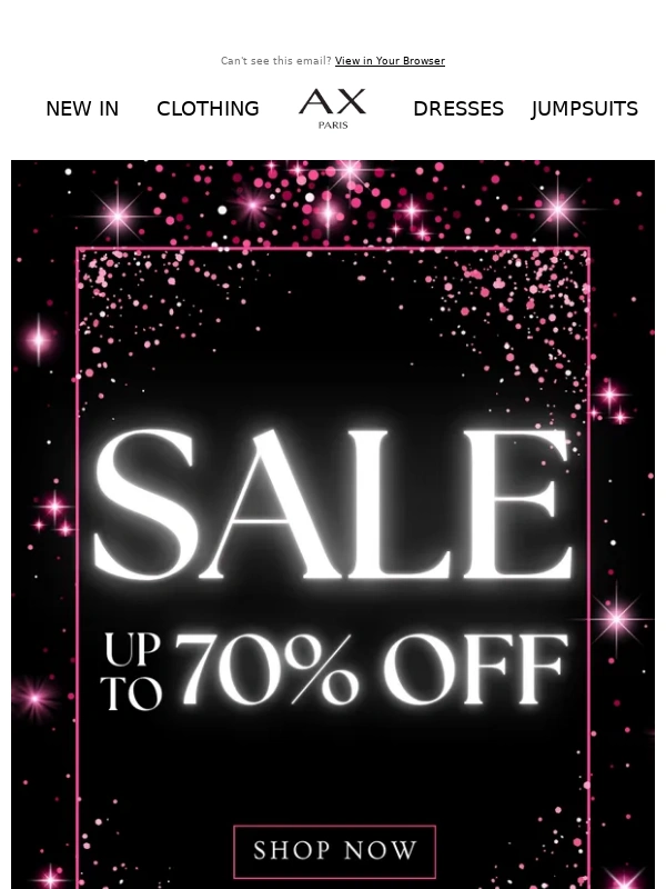 AX Paris - ✨ SALE NOW ON ✨ Up To 70% Off!!
