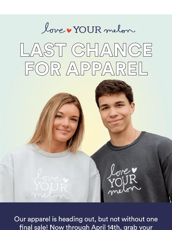 Love Your Melon - Fan favorite apparel is heading out!