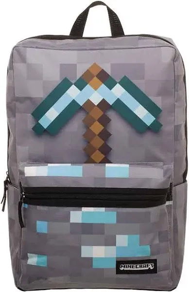 Minecraft Axe Patch Laptop Backpack
