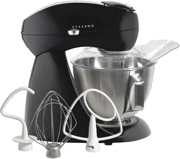 Hamilton Beach 63227 E All Metal Stand Mixer Black