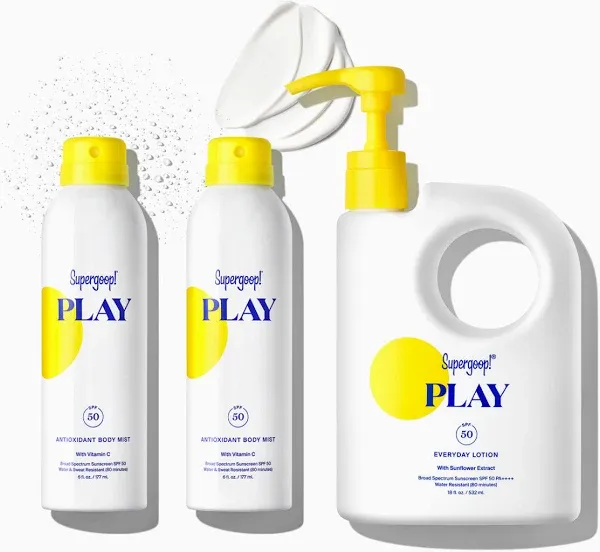 Supergoop! Jumbo Beach Day Set Sunscreen
