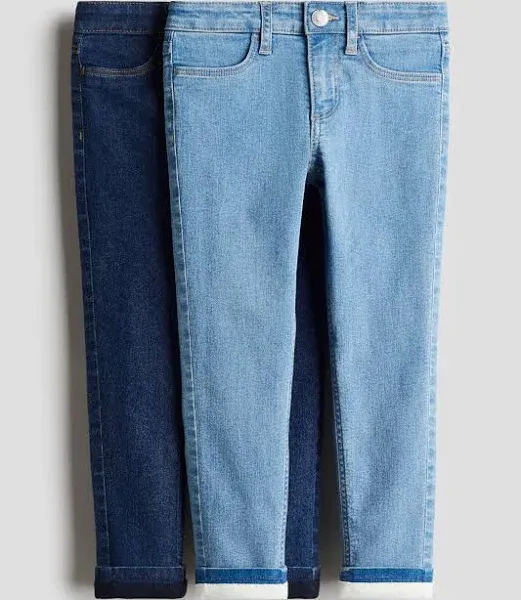 H&M Lined Skinny Fit Jeans