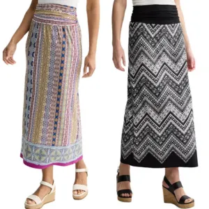 Women's Pull-On Maxi Skirt