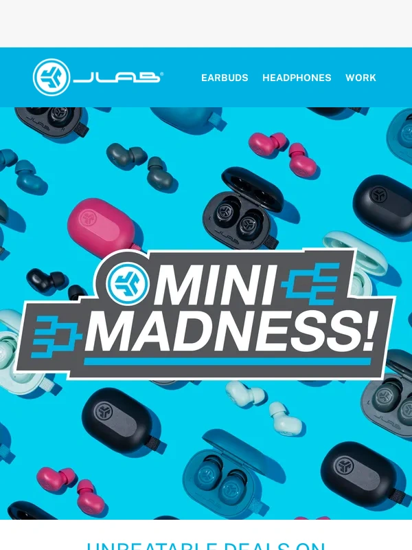 JLab Audio - Mini Madness! Save $15