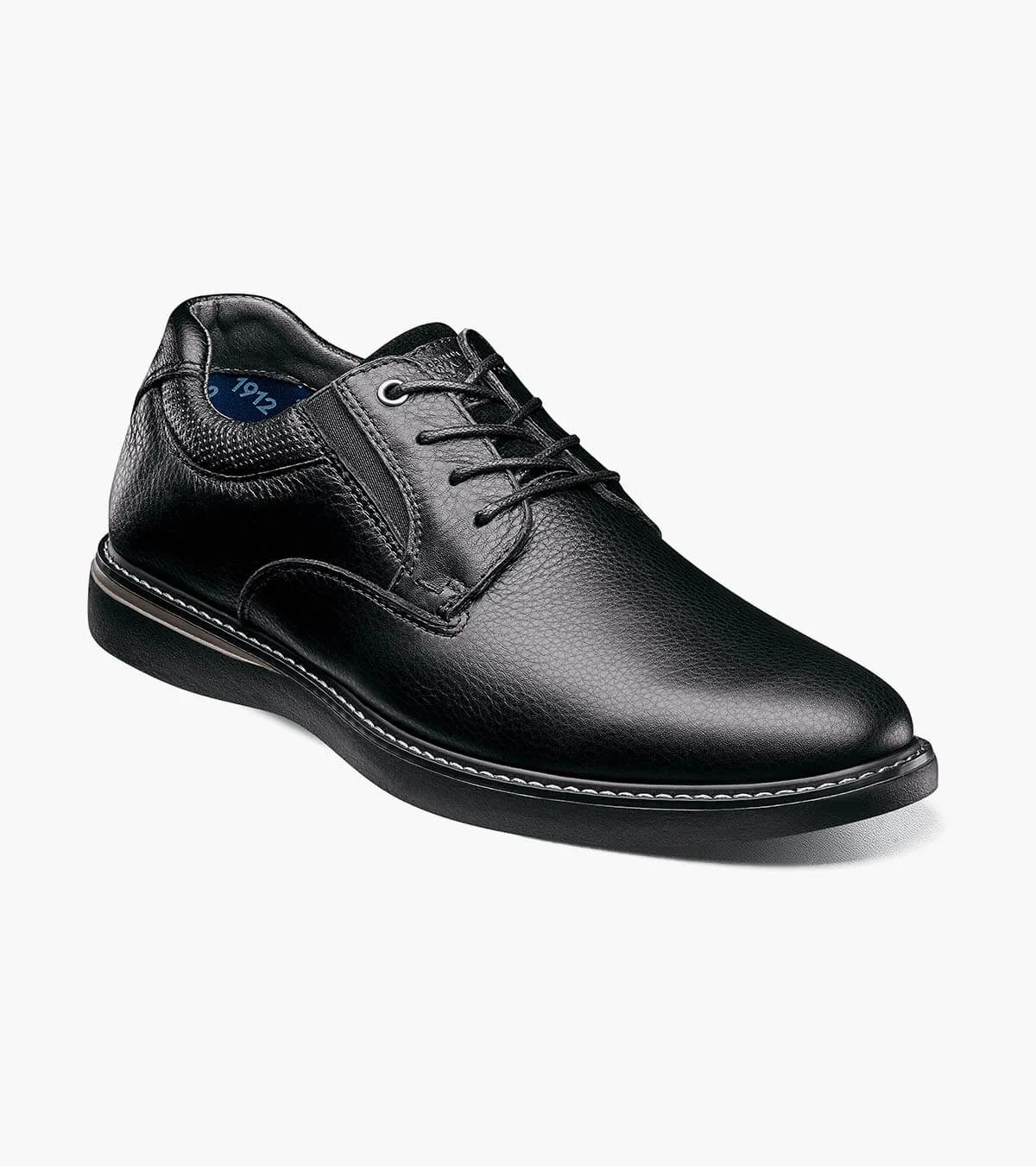 Nunn Bush Shoes Bayridge Plain Toe Oxford Black Size 11