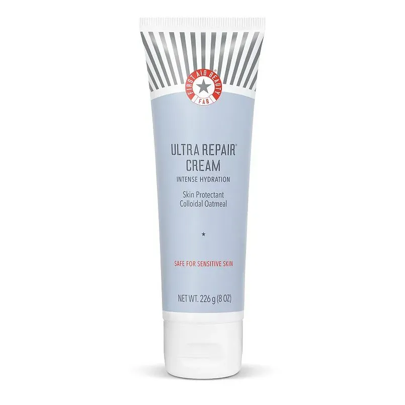 First Aid Beauty Ultra Repair Cream Intense Hydration Face and Body Moisturizer for Skin Repair