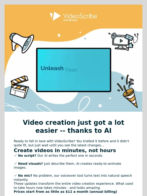 VideoScribe - AI has landed in VideoScribe