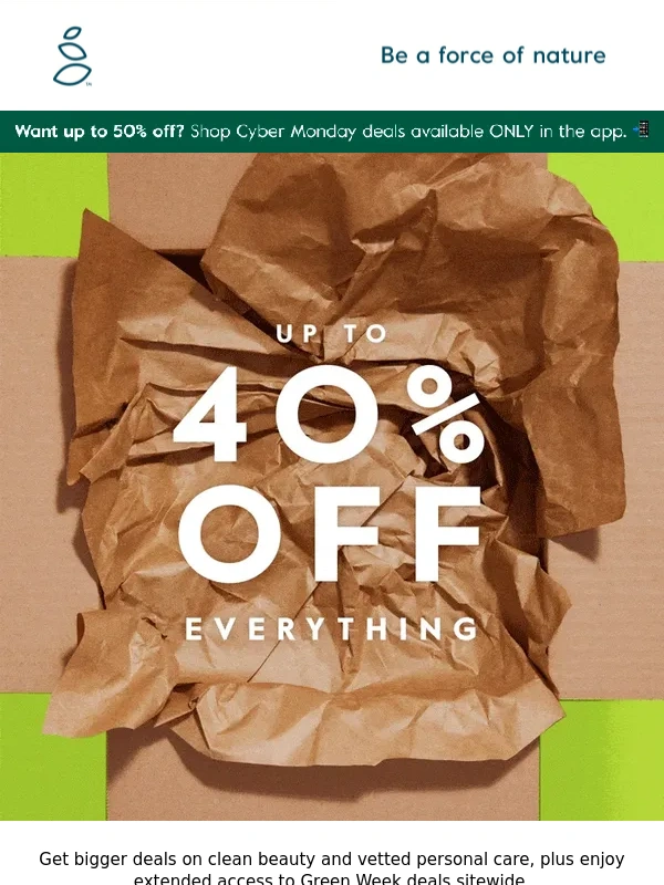 Grove Collaborative - Cyber Monday: BIGGER deals on clean beauty