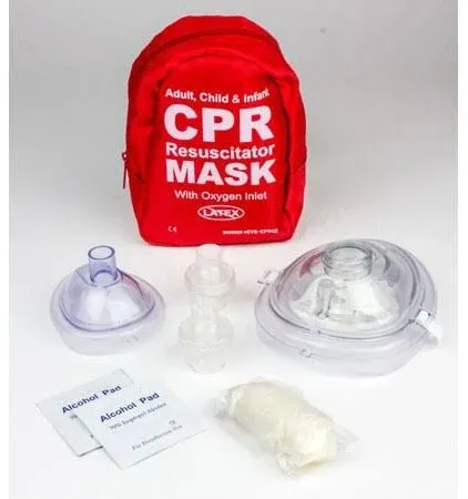 Ever Ready First Aid Adult and Infant CPR Mask Combo Kit