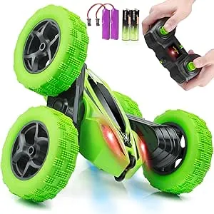 360° Flips RC Stunt Car w/Rechargeable Batteries