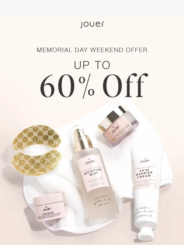 Jouer Cosmetics - Up to 60% Off Sets!