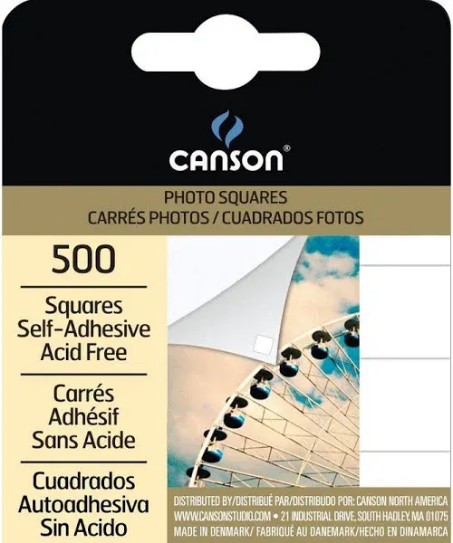 Canson Self-Adhesive Photo Squares