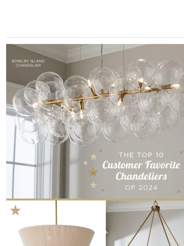 Shades of Light - This Year's Top 10 Chandeliers ?