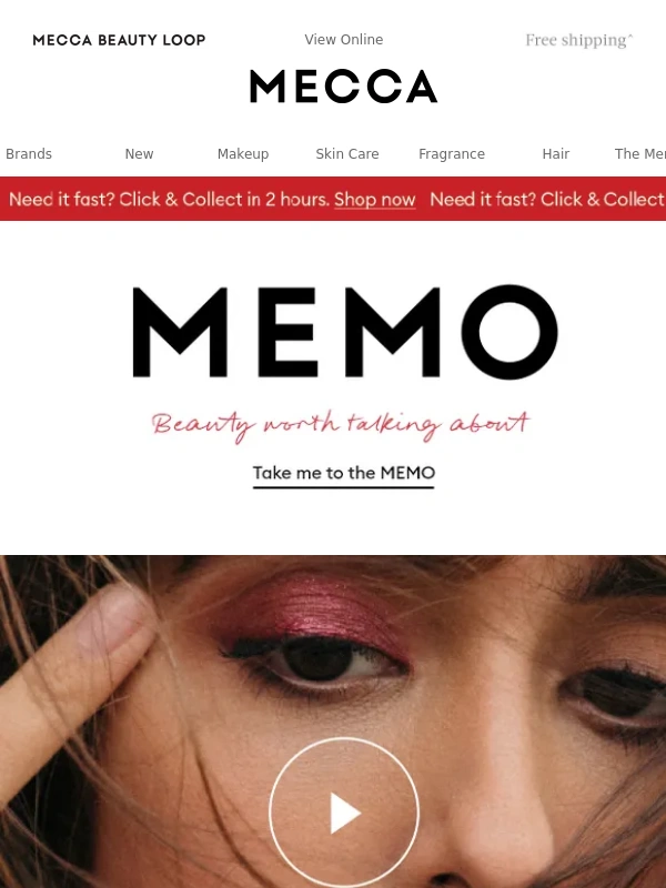 Mecca Cosmetica - Violette's five-minute French-girl beauty tutorial