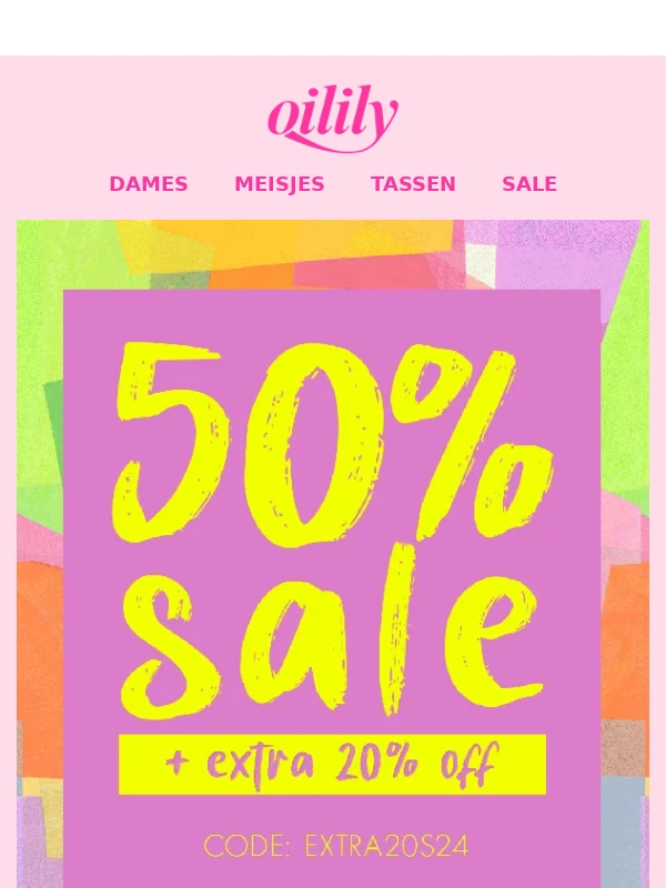 Oilily - Dit weekend 20% EXTRA KORTING ?