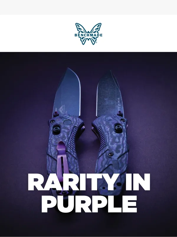 Benchmade - Rarity In Purple