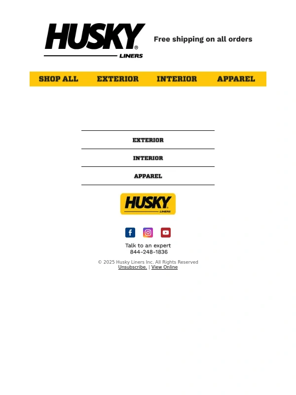 Husky Liners - Lugging tools for your spring to-dos? Save 15% on Bed Protection