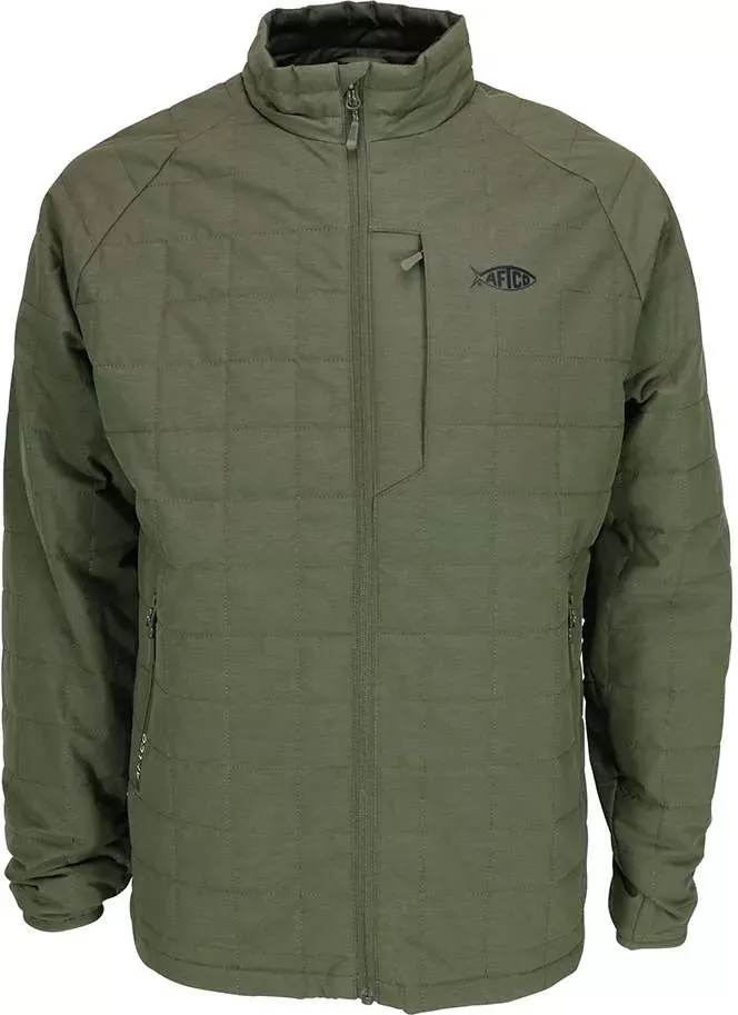 Aftco Pufferfish 300 Jacket - Oxide Heather - Large