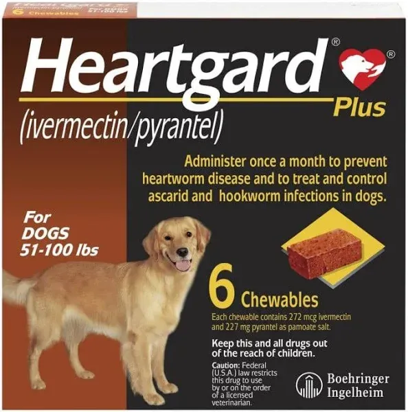 Heartgard Plus Chewables for Dogs