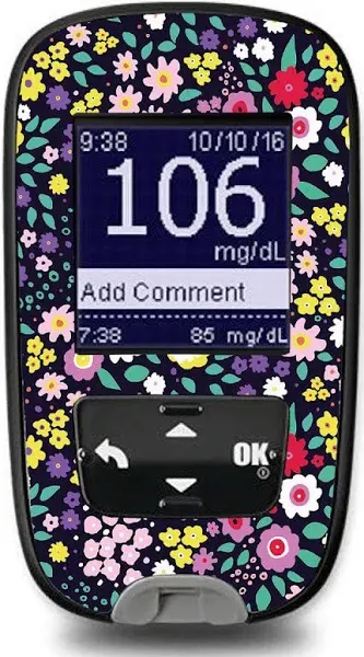 Tiny Flowers Accu-Chek Guide Glucometer