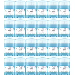 24-Pack 0.5 oz Secret Women's Antiperspirant and Deodorant, 24hr Sweat & Odor Protection, PH Balanced Protection, Gentle on Skin, Invisible Solid (Travel Size, Powder Fresh Scent)