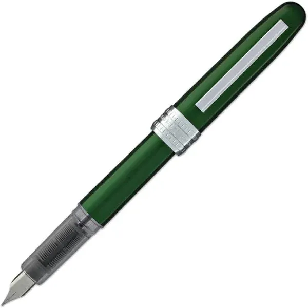 Platinum Plaisir Fountain Pen - Green - Fine