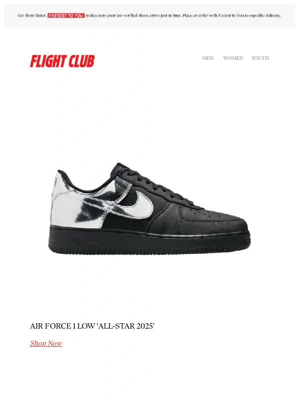 Flight Club - NEW RELEASE: Air Force 1 Low 'All-Star 2025'