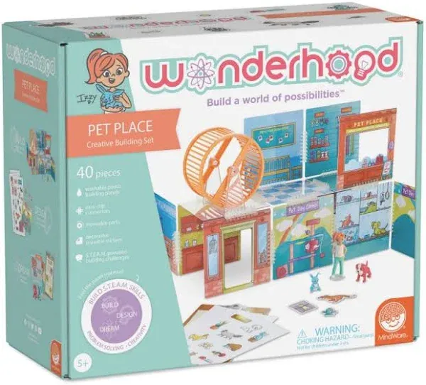 MindWare Wonderhood Pet Place Building Set