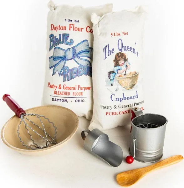 The Queen's Treasures 18" Vintage Baking Tool Set