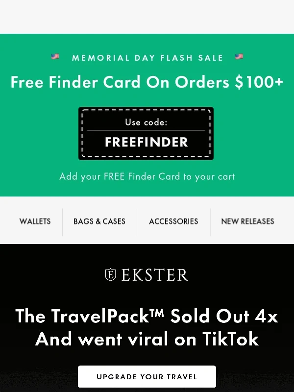 Ekster - TravelPack™: Bartlett’s Favorite Travel Hack