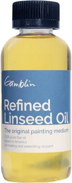 Gamblin Refined Linseed Oil