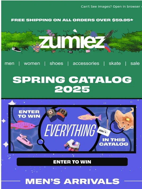 Zumiez - Win It All—Spring Catalog Sweepstakes Ends Soon!