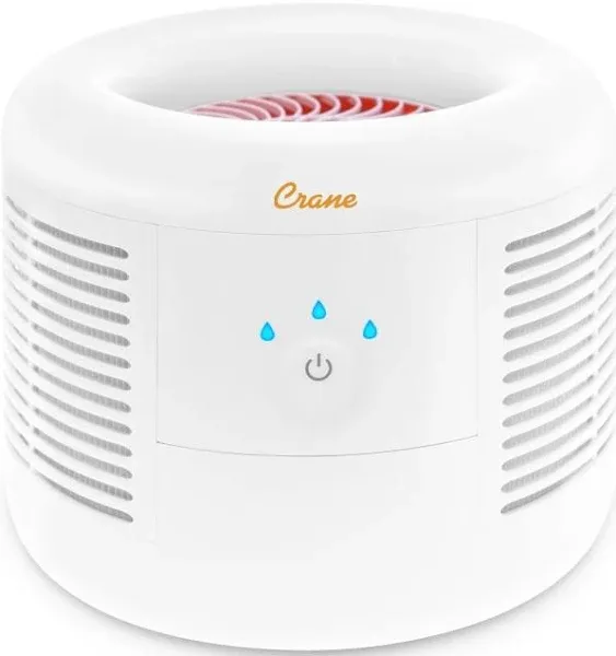 Crane 3-Speed HEPA Air Purifier