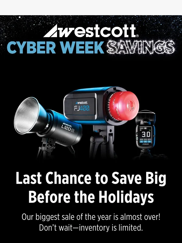 Westcott - Final Hours: Don’t Miss Cyber Week Savings!