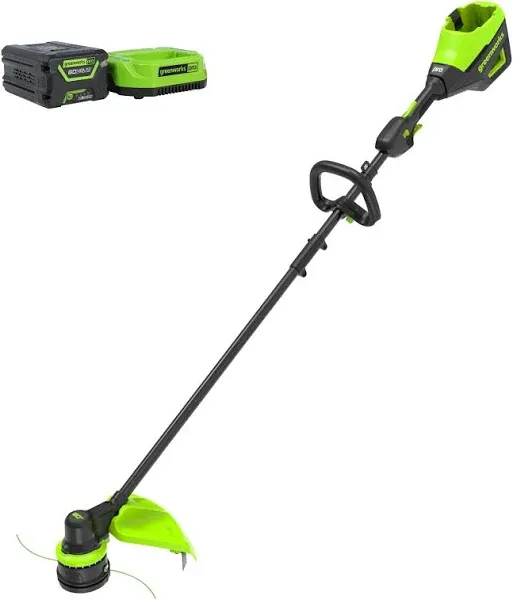 Greenworks 17" 60V Brushless Cordless Battery String Trimmer