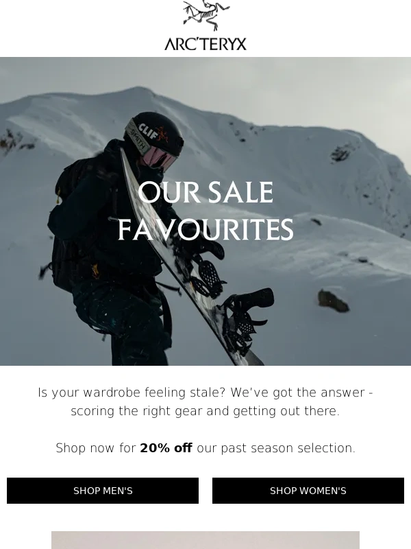 Arc Teryx - Our top End Of Season Sale picks