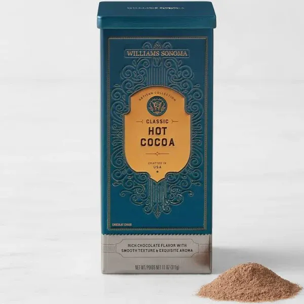 Williams Sonoma Hot Cocoa Tin Set of 2