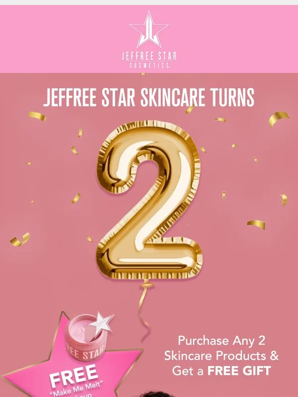 Jeffree Star Cosmetics - FREE "Make Me Melt" Makeup Removing Balm ?