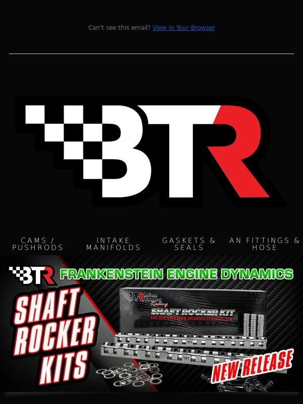 Brian Tooley Racing - New Product Release - BTR enstein Shaft Rocker Kits