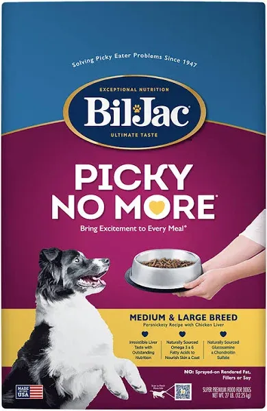 Bil-Jac Picky No More Medium Breed Dry Dog Food