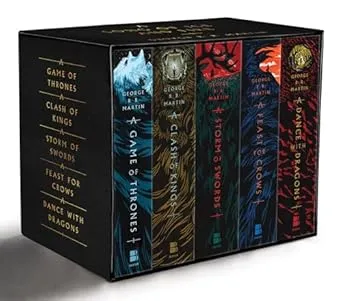 5-book George R. R. Martins Game of Thrones box set