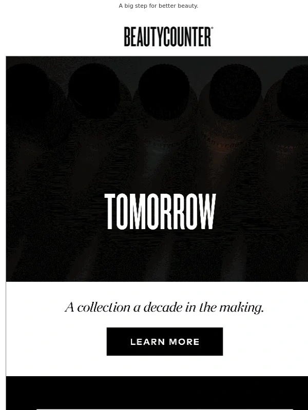 BeautyCounter - COMING TOMORROW