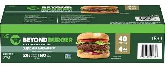 Beyond Meat Burger Plant Based Patties